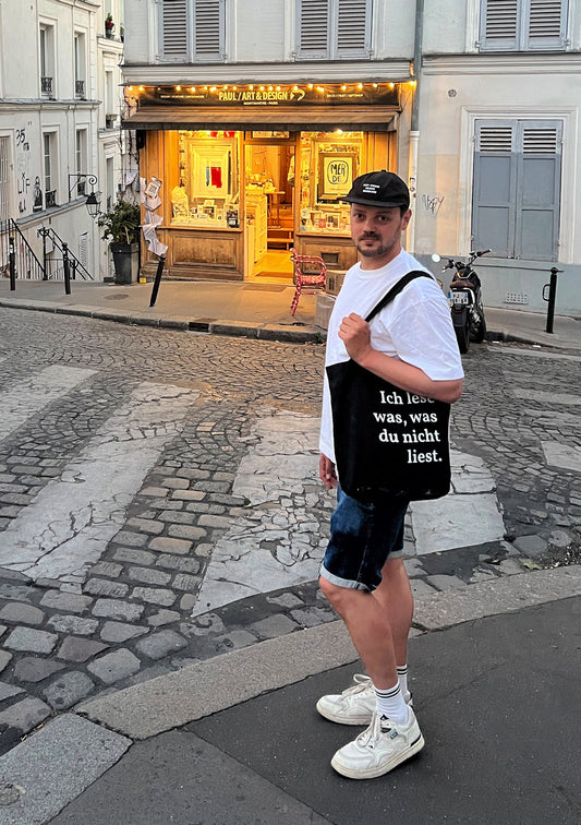 Ich lese was, was du nicht liest. - Bio-Stoffbeutel (inkl. Versand)